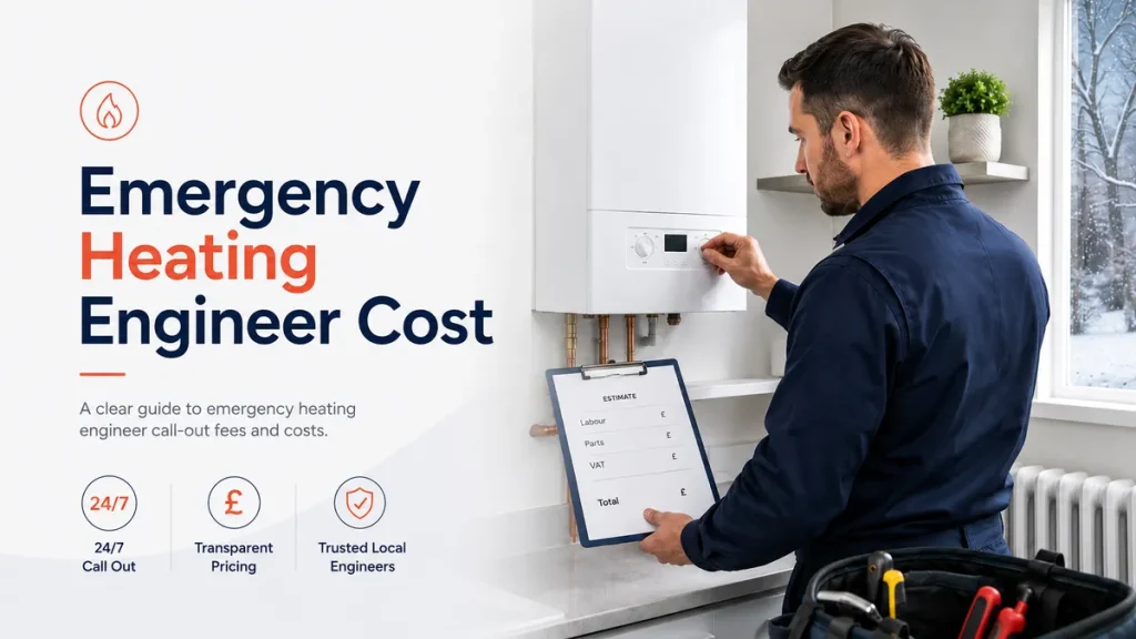 How much is emergency heating engineer cost in London?