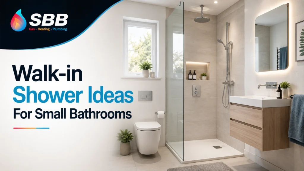 walk-in shower ideas for small bathrooms